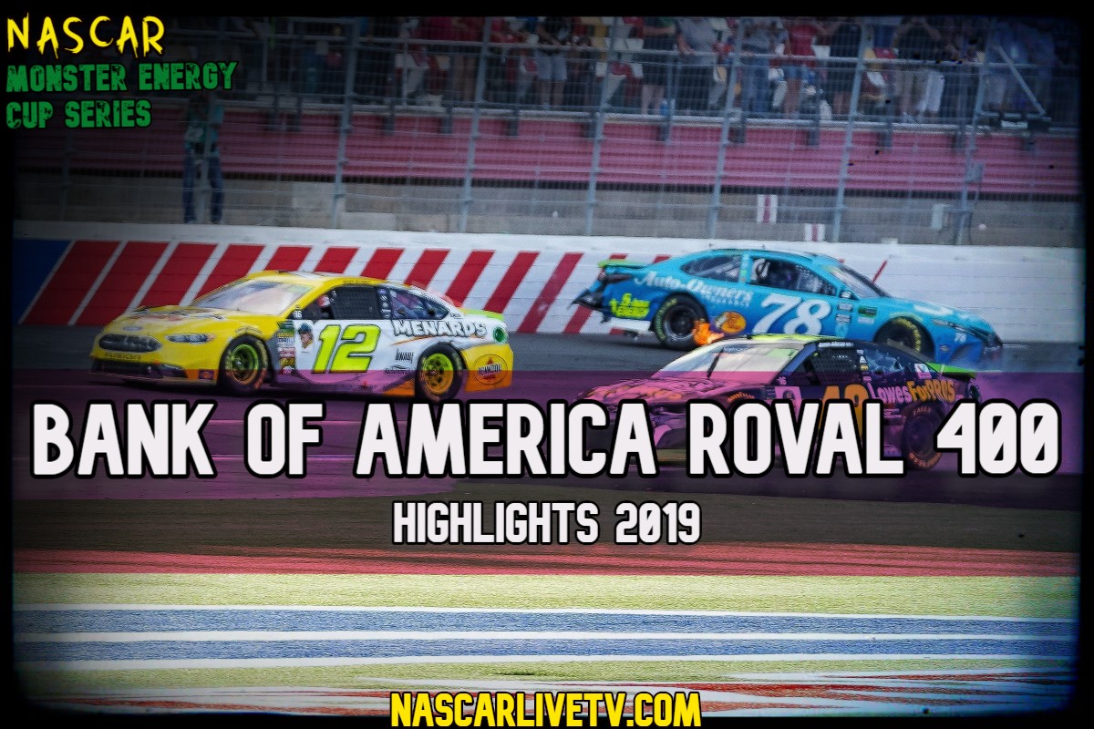 Bank of America Roval 400 NASCAR Highlights 2019